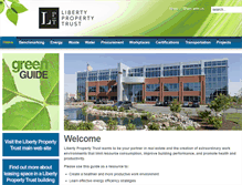 Tablet Screenshot of libertygreenguide.com